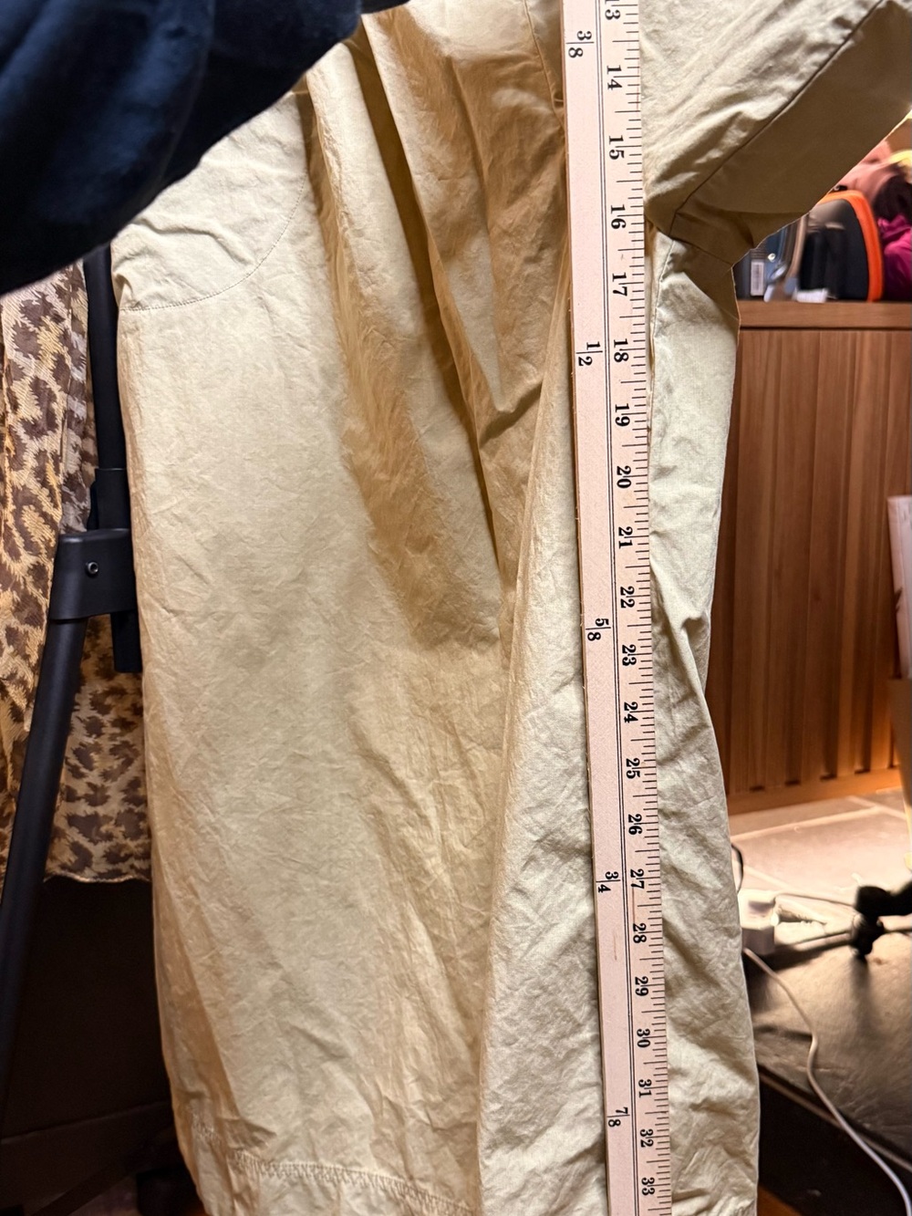 Anthropologie smocked wide leg jumpsuit - Picture 9 of 9